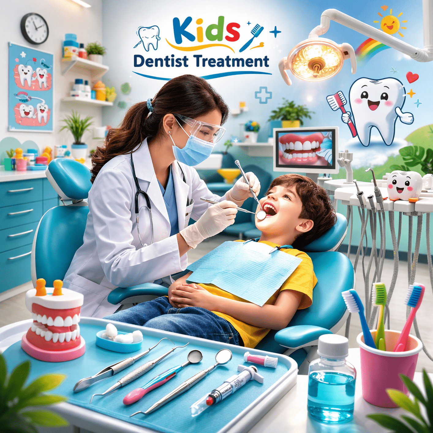 Kids Dentist in Hyderabad – Gentle & Trusted Dental Care for Children